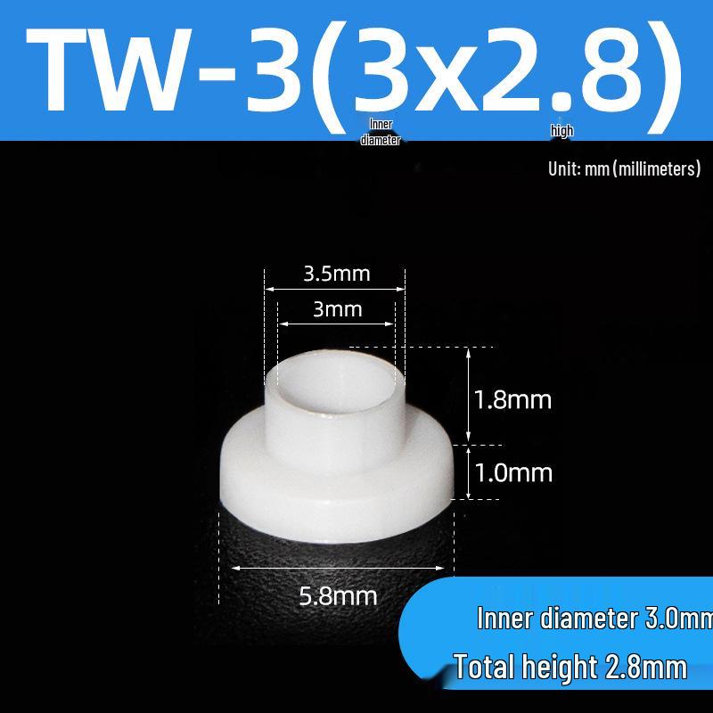 M4 Nylon Insulation Washer & Sleeve Set for Transistors