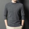 Autumn And Winter New Wool Sweater Men'S Round Neck Loose Long-Sleeved Pullover Casual Knitted Sweater Bottoming Sweater