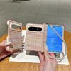 Huawei PuraXMax Foldable Phone Case: Dual-Axis Design, Woven Texture, Includes Lanyard