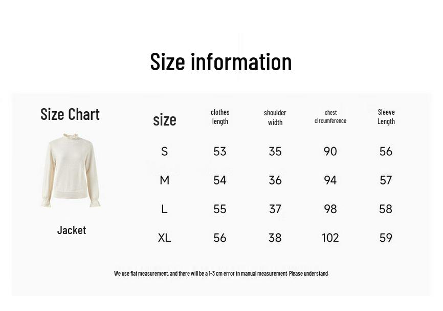Qiu Shui Yi Ren Women's Pearl Trim Mock Neck Knit Sweater