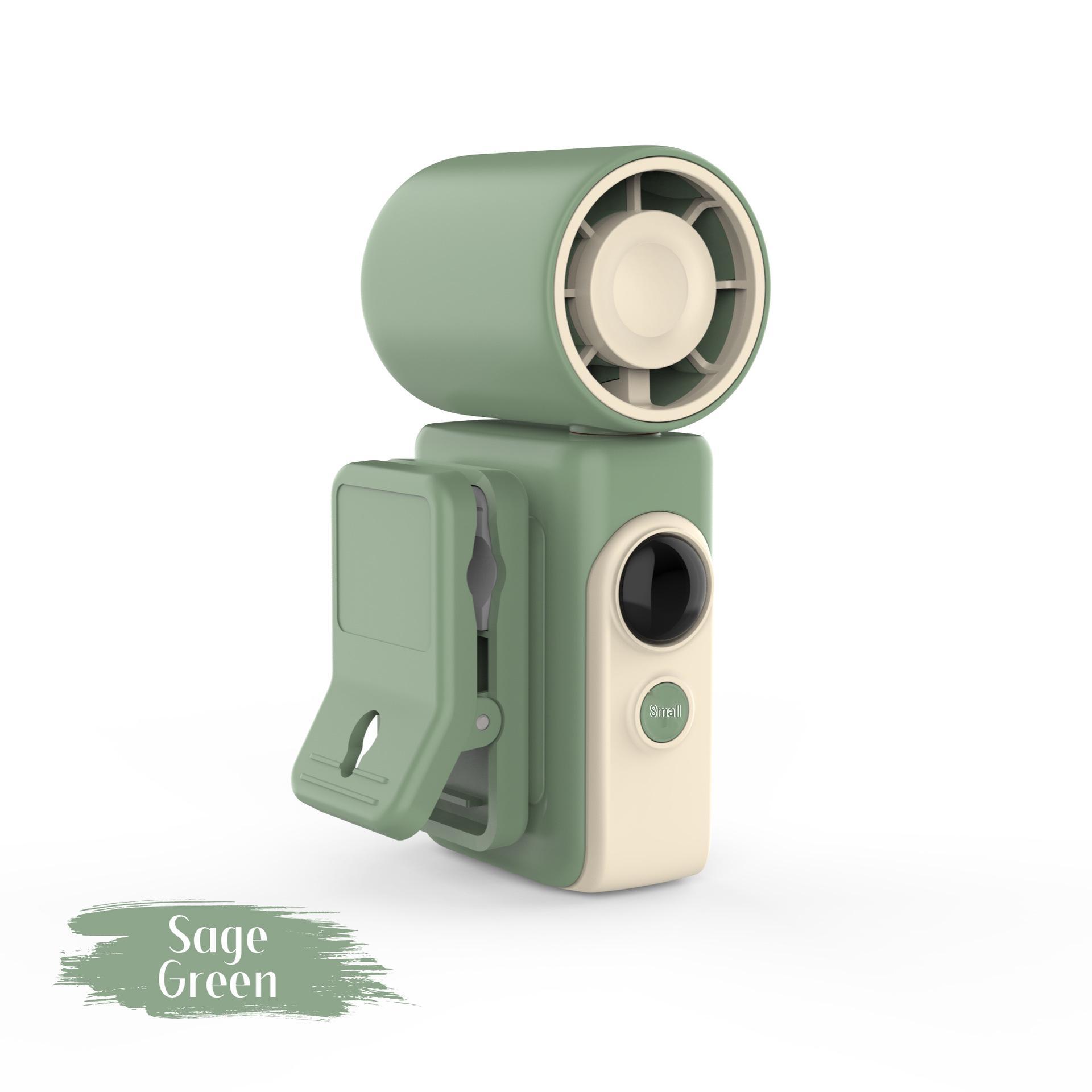 

2026 Adjustable High-Speed Mini Clip Fan: Portable Outdoor Handheld Fan Color Box with Manual