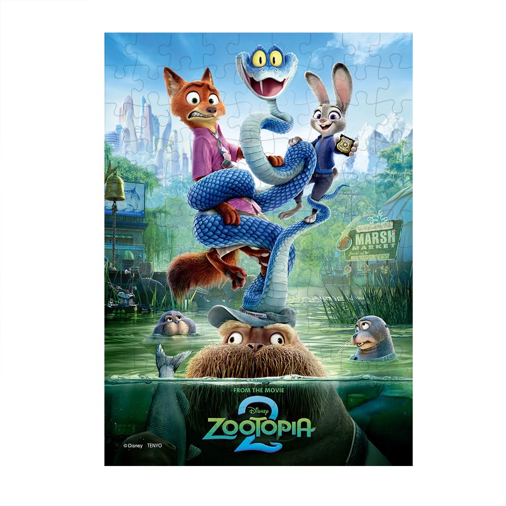 

Tenyo in Jigsaw Puzzle Investigating Marsh Market the Disney Movie Includes and Service Card (Tenyo) [Made Japan] 108-Piece Disney (From Zootopia