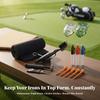 Golf Towel and Brush Set Lightweight Gear Highly Absorbent for Golfers