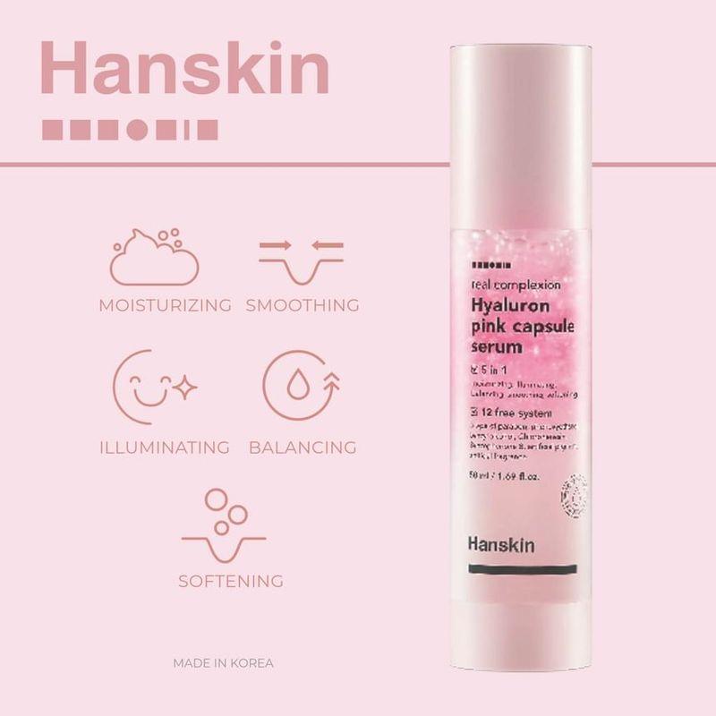 Hanskin - Real Complexion Hyaluron Pink Capsule Serum
