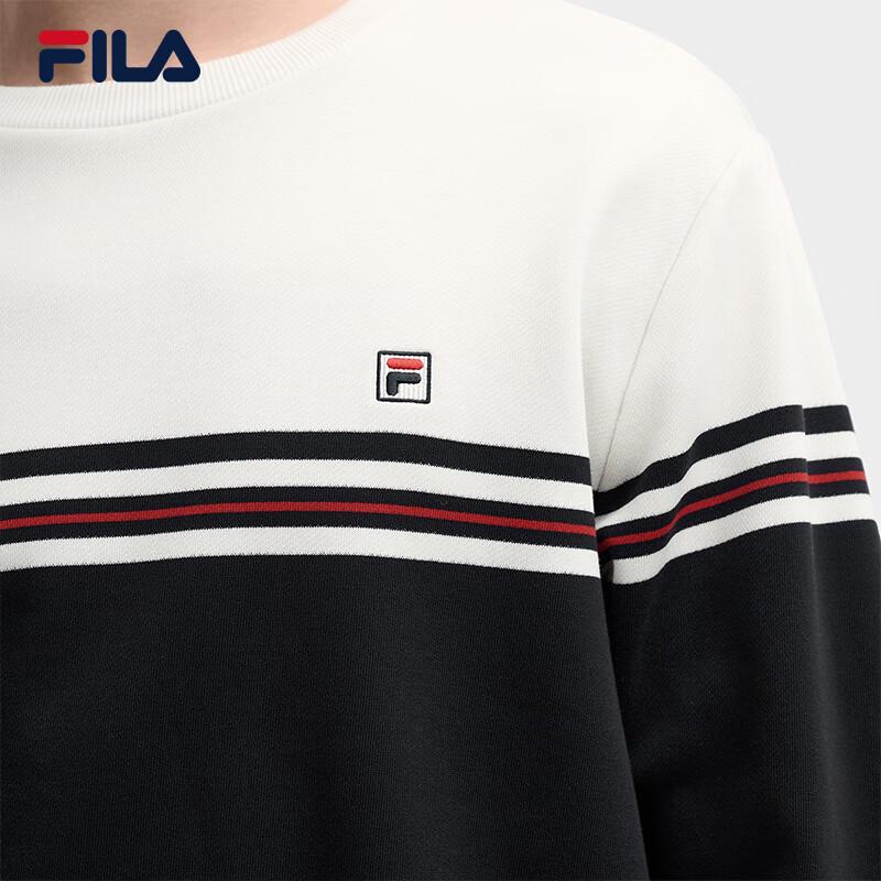 FILA Men's Crew Neck Pullover Sweatshirt