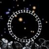 Car One Click Start Button Decoration Ring Diamond Crystal Ignition Ring Sticker
