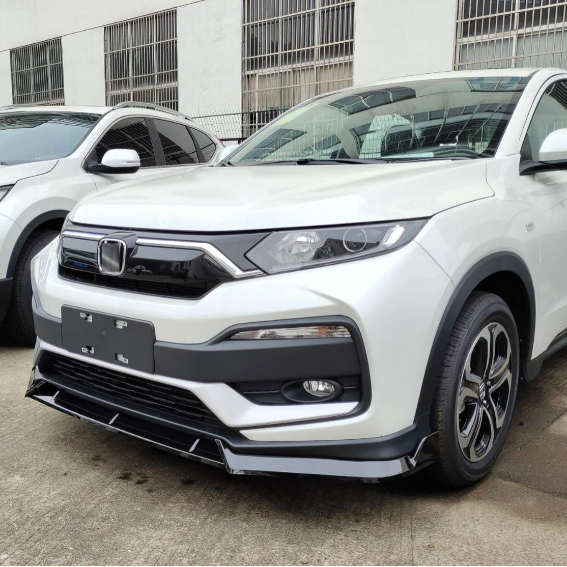 Комплект накладок на передний бампер Honda XRV 2019: Модификация против столкновений Matte Black