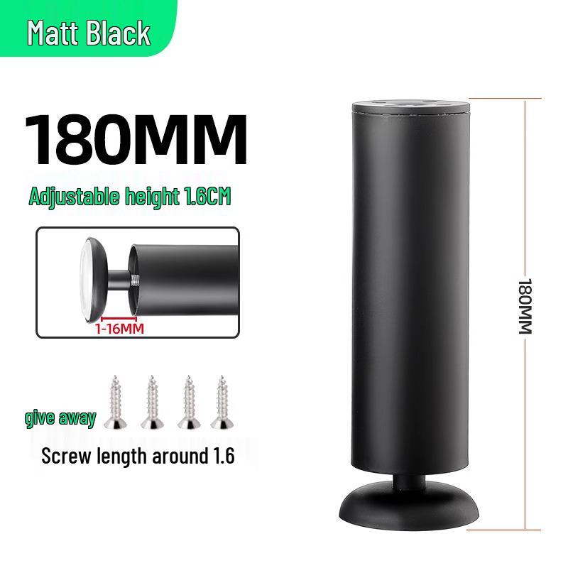 Adjustable Stainless Steel Furniture Legs for Sofas, Cabinets, TV Stands, Tables, Desks, and Beds