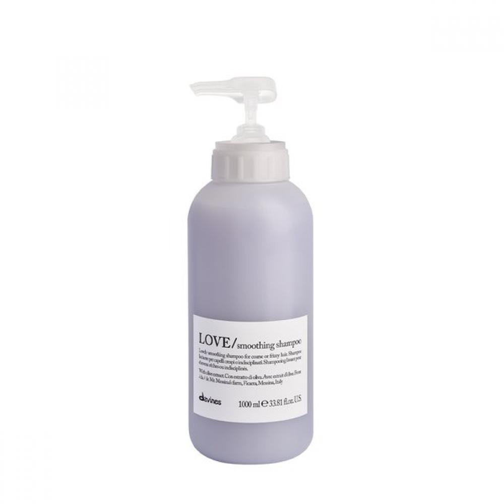 Davines Love Smoothing Shampoo 1000ml + Oi Shampoo 90ml Milk 4ml Single option