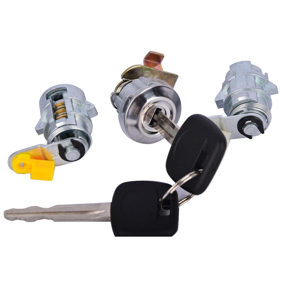Door Lock & Key Ignition Barrel Set For Toyota Pickup Hilux 1988-97 D2191608
