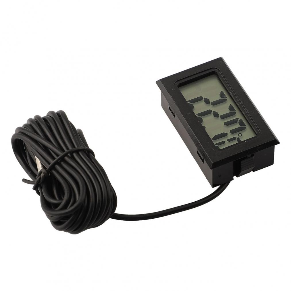 Cyfrowy Termometr Czujnik Temperatury Wyświetlacz LCD -50° Do +110°C 47x28x 15 Mm