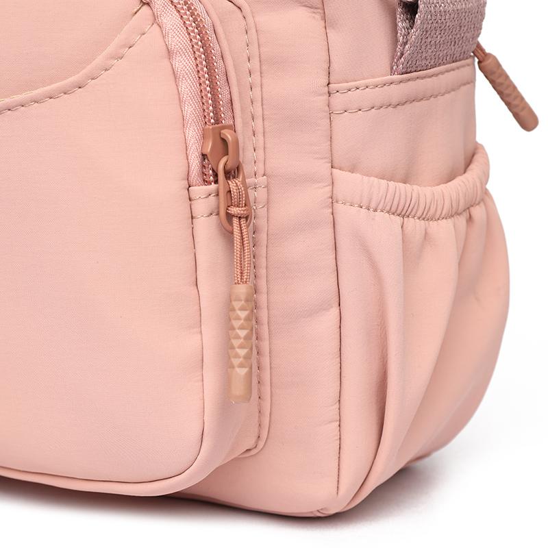 Versatile Women's Single Shoulder Bag, Casual and Simple Crossbody Bag, Waterproof Nylon Handbag Daily Use Phone Bag and Purses