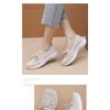 Spring and Autumn Women's New Foot Comfortable Soft Sole Walking Shoes Casual Fashion Sports Women's Shoes Middle-aged and Elderly Flat Shoes