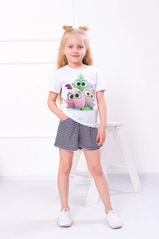 Girls' Cotton Shorts – Comfy Fit & Side Pockets Summer 6262-002 HC