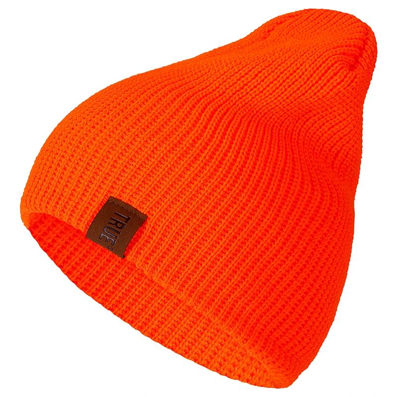 Unisex Casual Beanie Hat Knitted Hat Cap Fashion Solid Color Daily Winter Hat For Men Women