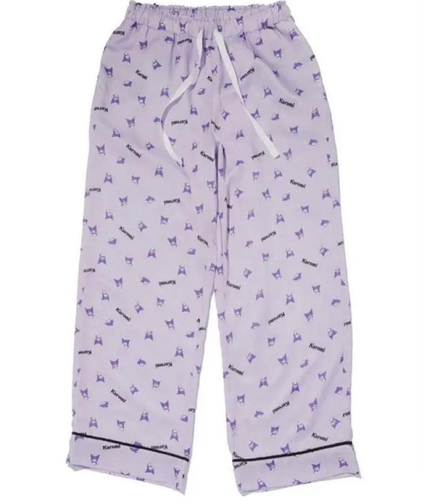 [USED] Sanrio loungewear, pajamas, dream-like, landmine, Kuromi, sickly cute