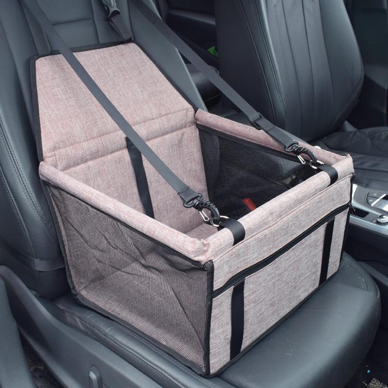 Breathable Waterproof Pet Car Hanging Bag - Double Layer Travel Mat