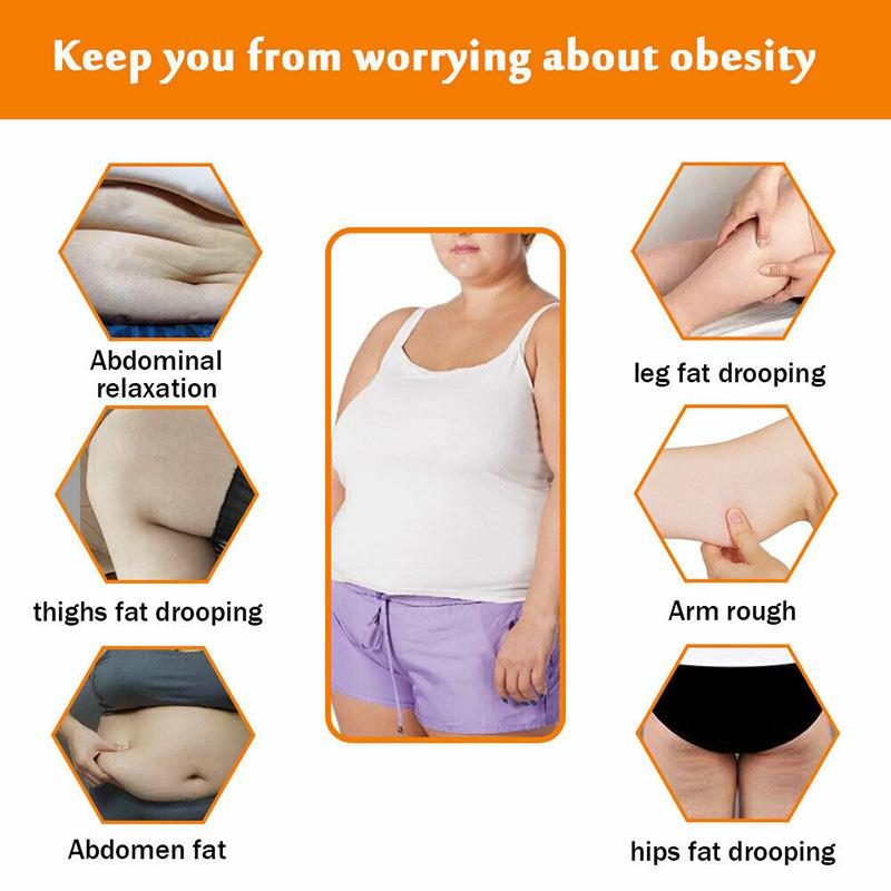 Körperformende Massagemousse Schlankheitscreme Ingwer Anti-Cellulite Ganzkörper Fettverbrennungscreme für Ganzkörper-Formgebungsmassage