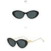 Women's Sunglasses - Unisex Retro Oval Cat-eye Sunglasses