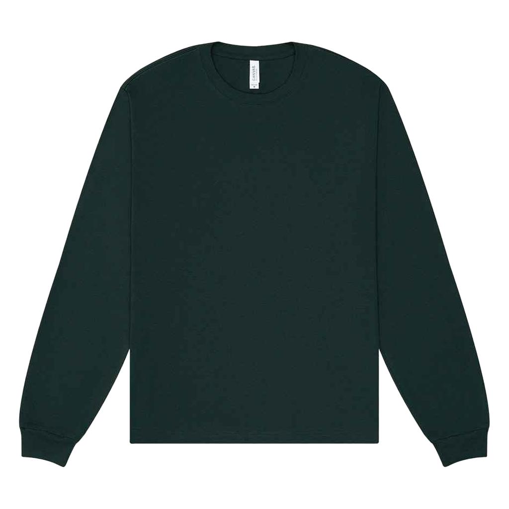 Bella + Canvas Unisex triko s dlouhým rukávem pro dospělé pro těžkou váhu