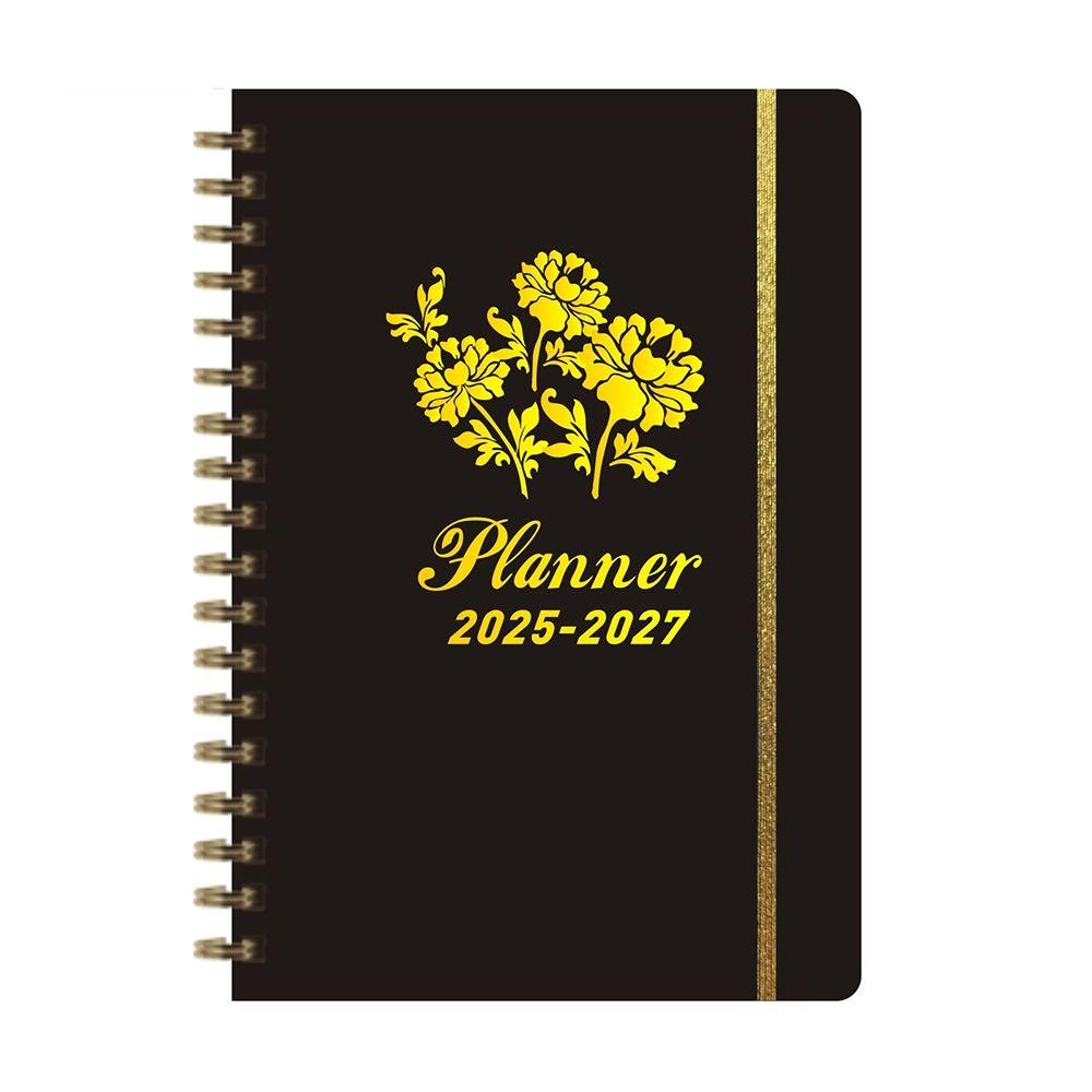 English A5 Agenda Book To Do List Taking Notes 2025 Schedule Planner Notepad Time Organizer 12 Months 365 Days Notepad
