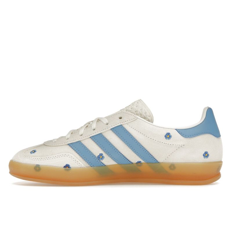 

Adidas Gazelle Indoor Light Blue Floral Embroidery Women Sneakers IF4491 EU 37 синій
