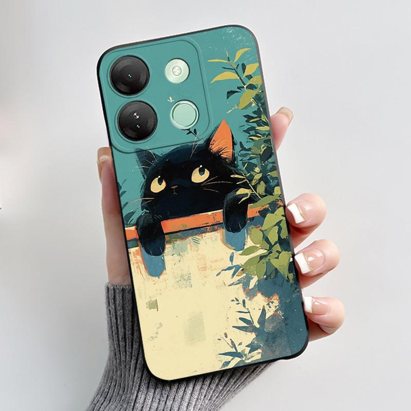 Cute Case For Infinix Smart 7 HD / Smart 7 Plus Fundas Coque Printing Shell Protective Cover Soft Silicone Cartoon Phone Casing