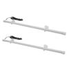 12V RV LED Light Strip Kit, 2 Pack 48LED Flexible Ambient Lighting for Cars, Trucks and Boats with Remote Control, IP65