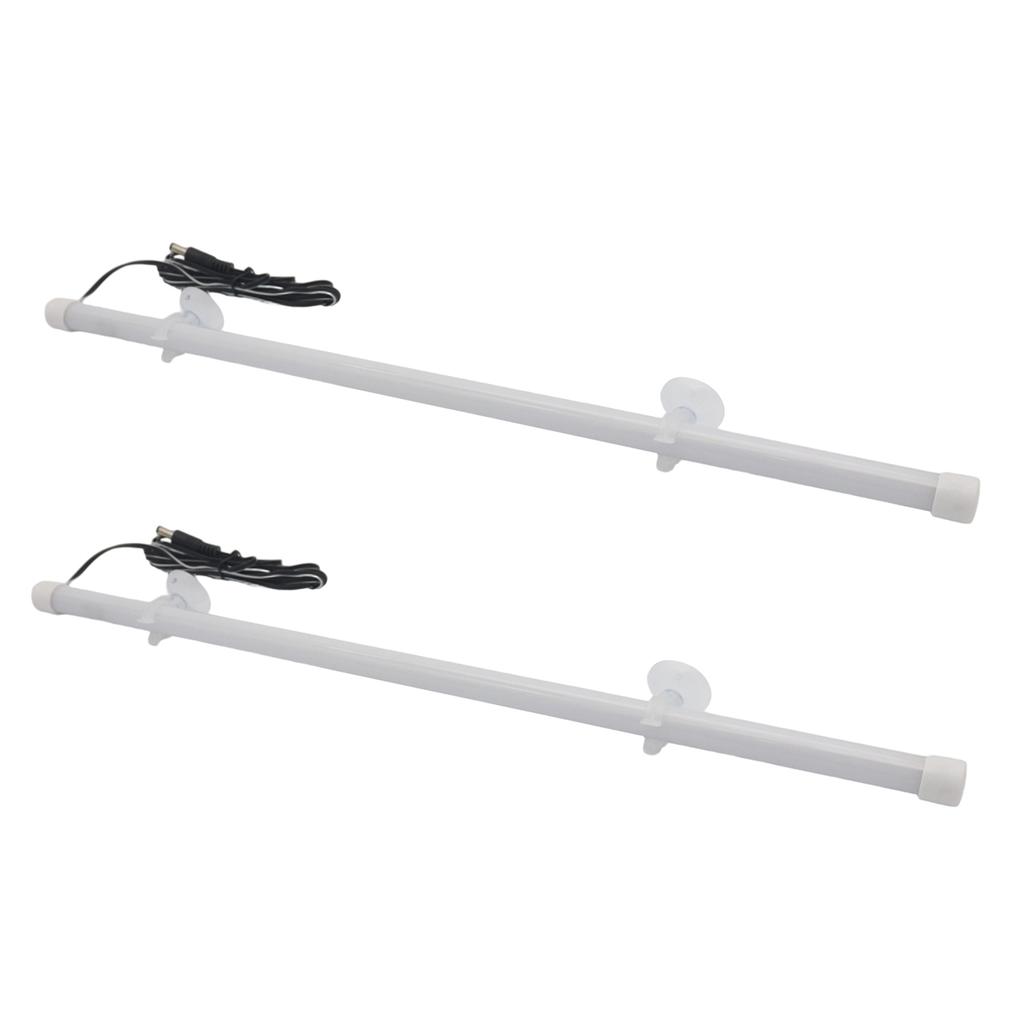 12V RV LED Light Strip Kit, 2 Pack 48LED Flexible Ambient Lighting for Cars, Trucks and Boats with Remote Control, IP65