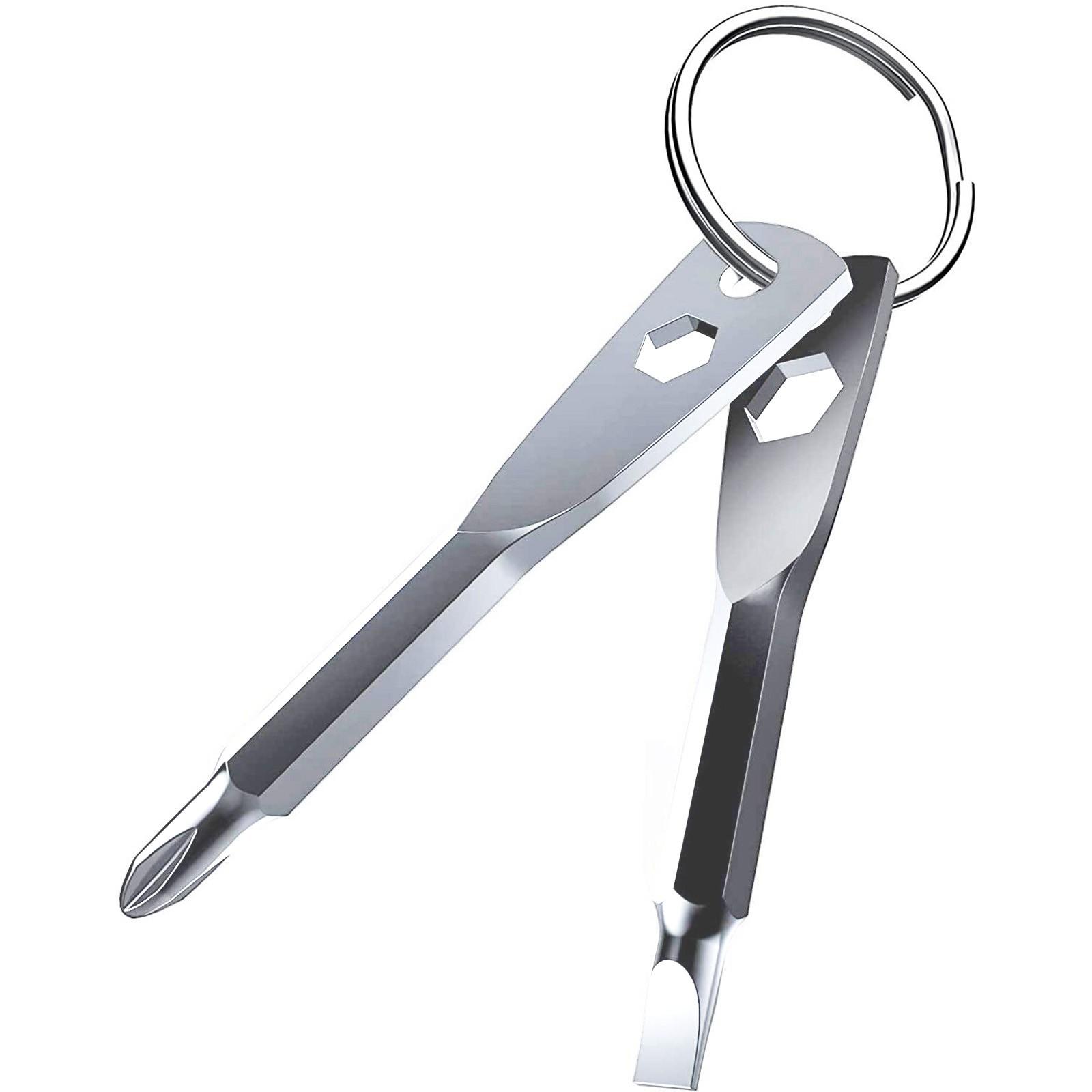 

Брелок Викрутка Інструмент Подарунки для чоловіків, насадка Kusonkey 4-в-1