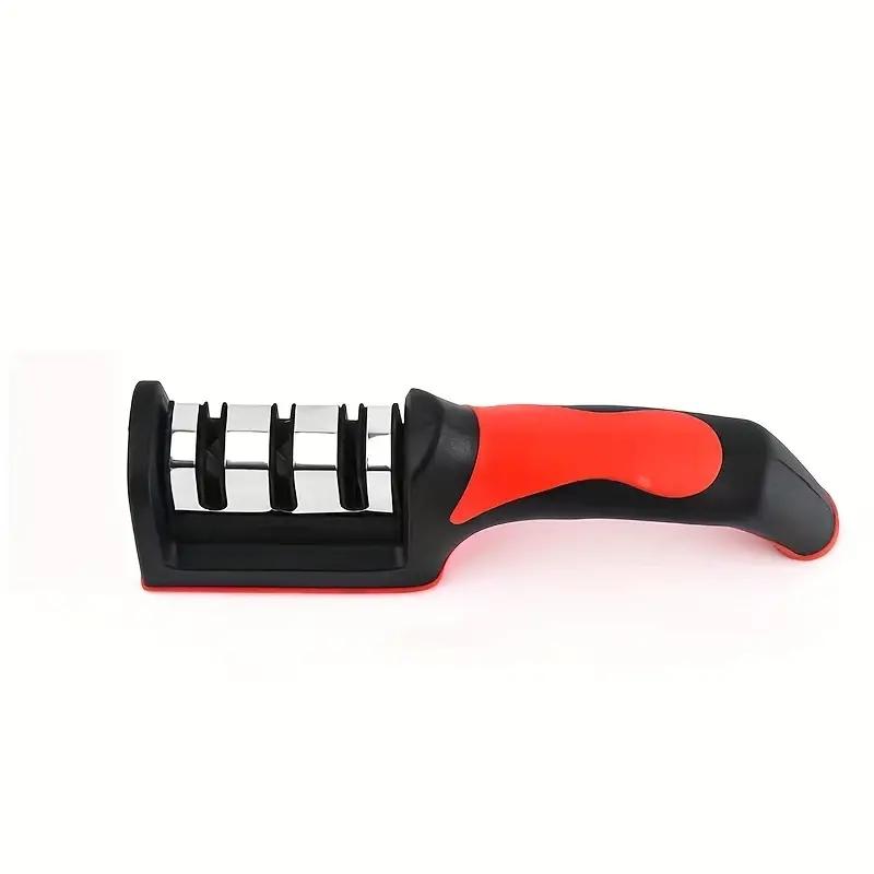 3 In 1 Knife Sharpener Household Multi-Functional Hand-Held For Professional Chefs And Home Cooks for Kitchen Countertops