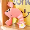Plush Shrimp Egg Toy Cartoon Stuffed Doll Bedroom Decoration Cute Gift Kids