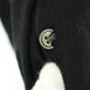 RALPH LAUREN One point logo Long sleeve knit cardigan L black Women Used