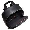 Bally Vintage Minimalist Striped Leather Backpack Mini Men Backpack Black 6227822
