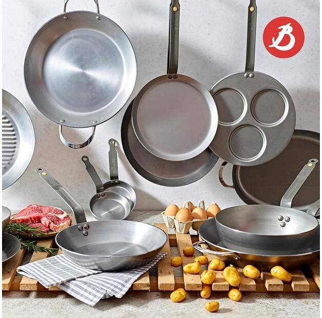 De Buyer Mineral B Element 32 Cm 2.7 L Frying Pan (5610.32)