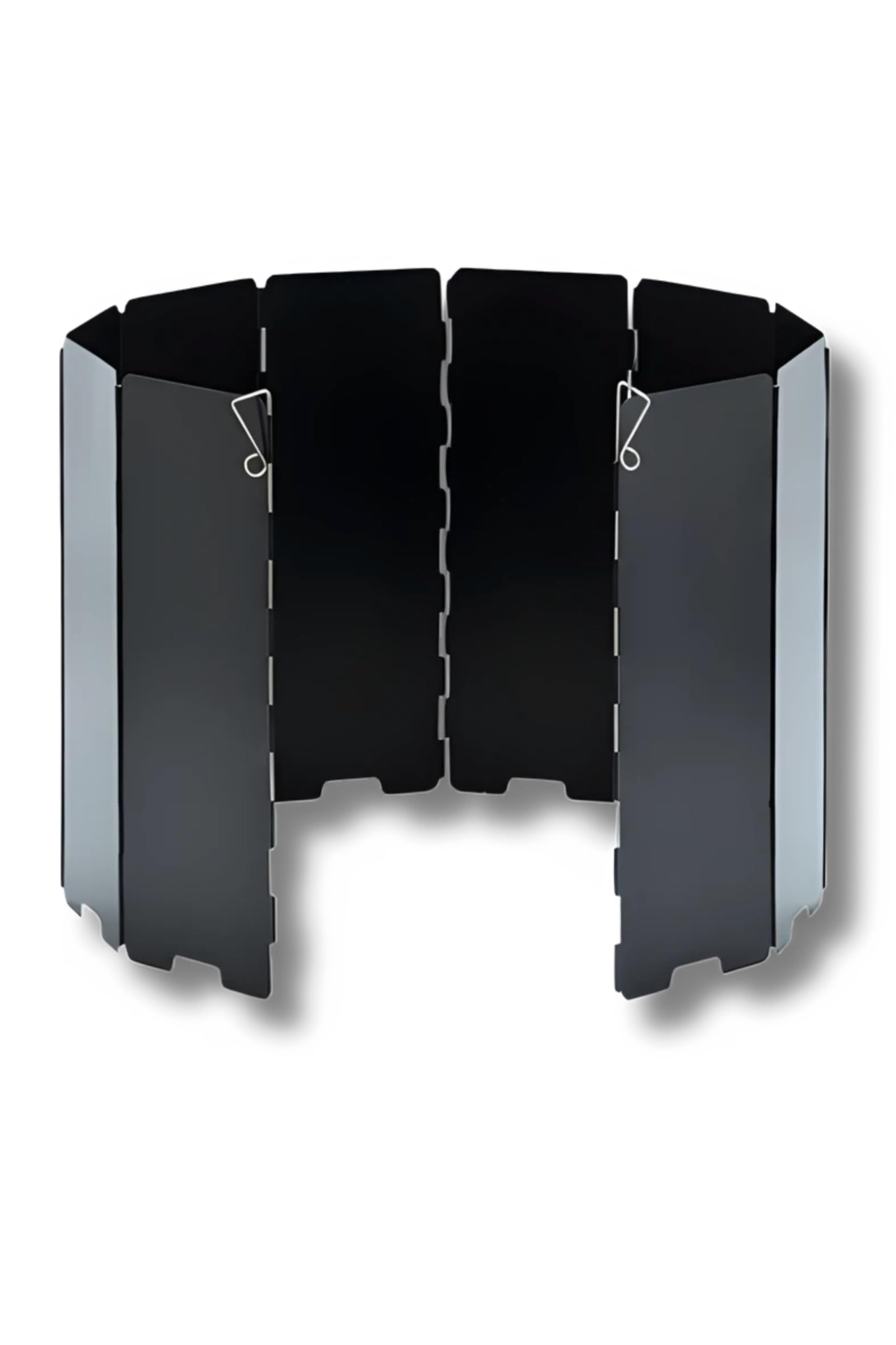 

PURUMACA 80cm Foldable Windscreen Reflector for Campfires, Gas Stoves, and Solo Camping, Compact, Storage Bag, 10 Panels, Aluminum, Lightweight