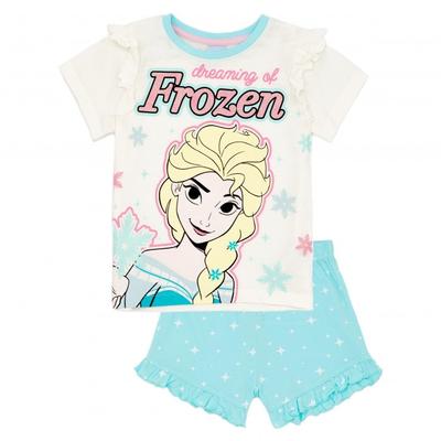 Girls Short-Sleeved Pajama Set