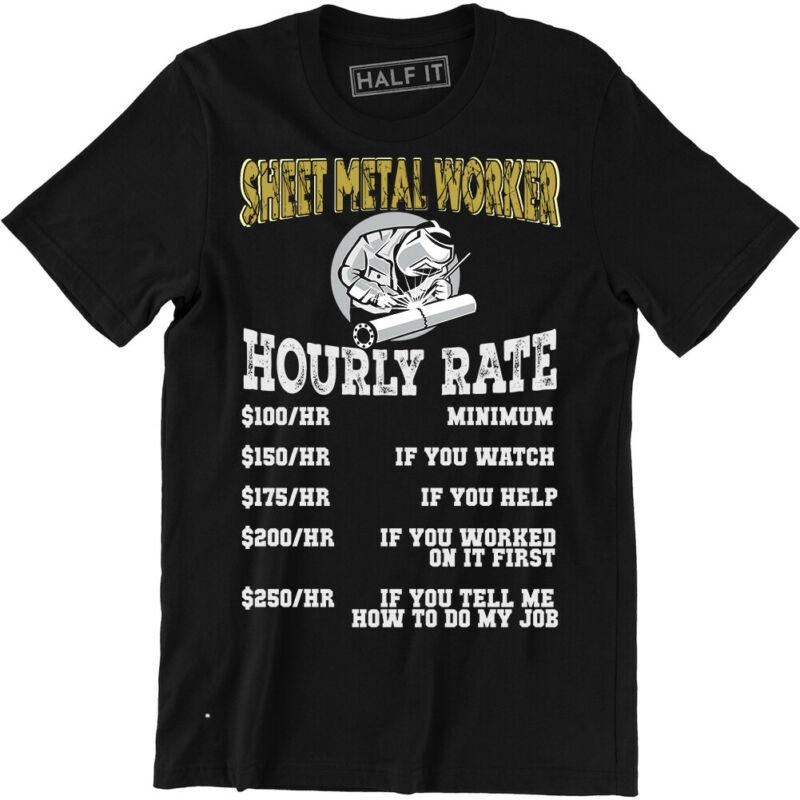 Sheet Metal Worker A Person Who Fixes Sht Men Style Soft Men Short T