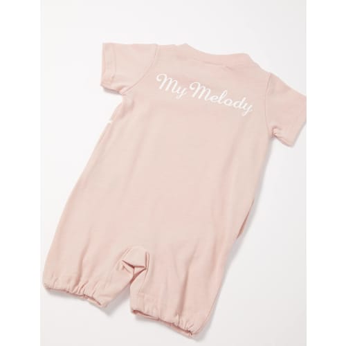 Sanrio Coverall with My Melody Ribbon Baby Pink 50-60
