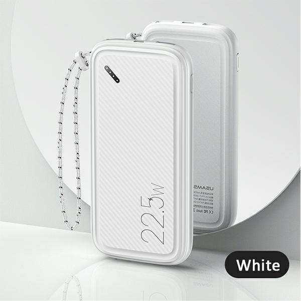 USAMS Powerbank PB56 10000mAh 22.5W2xQC3.0+PD Fast Charge White 10KCD15102 (US-CD151)