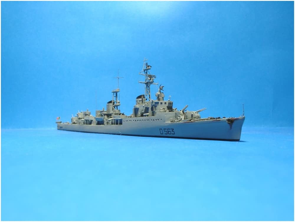 Nico Model Italian Navy San Giorgio Class Destroyer Leader San Marco 1950 Resin Kit PN07011 1/700