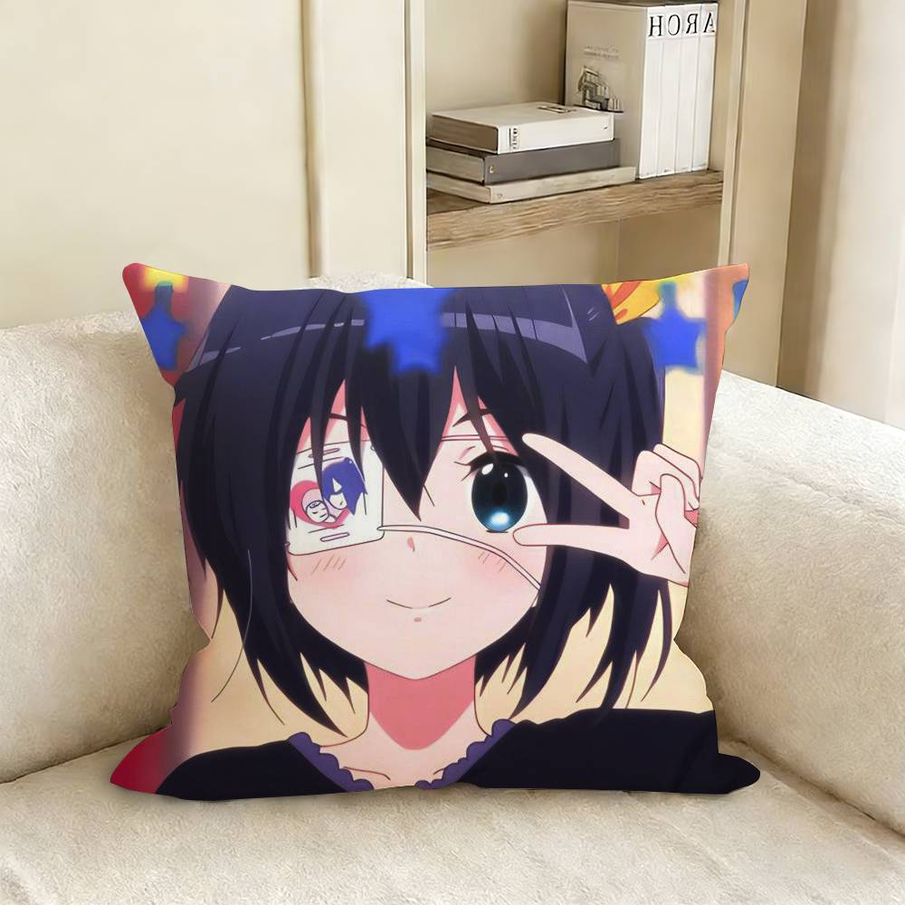 Cute R-Rikka T-Takanashi Pillow Cover Sofa Cushion Cover Home Room Decoration Children Gift
