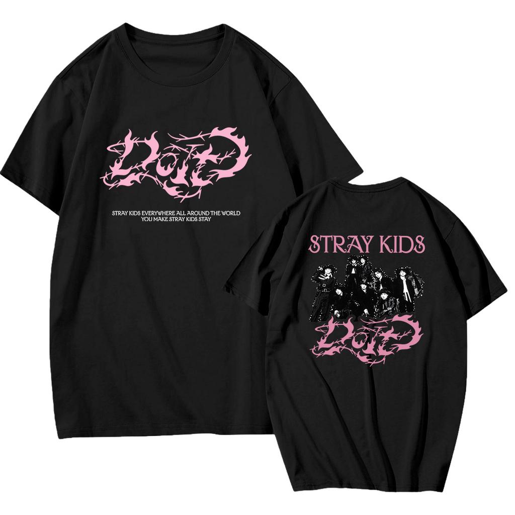 Lässiges bedrucktes T-Shirt für Damen, Rundhalsausschnitt, Pullover, kurzärmelig