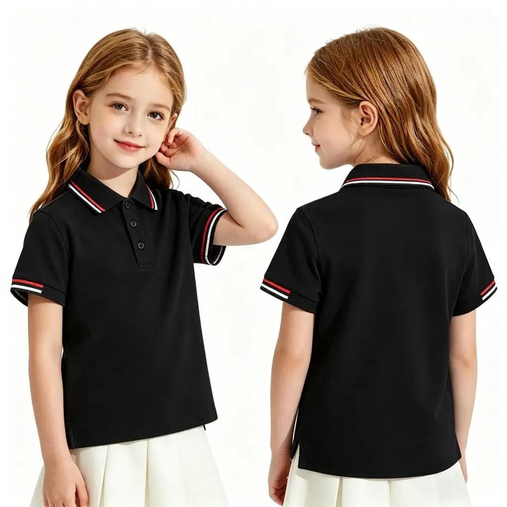 Children's Quick Dry Shirt for School Uniform and Daily Wear