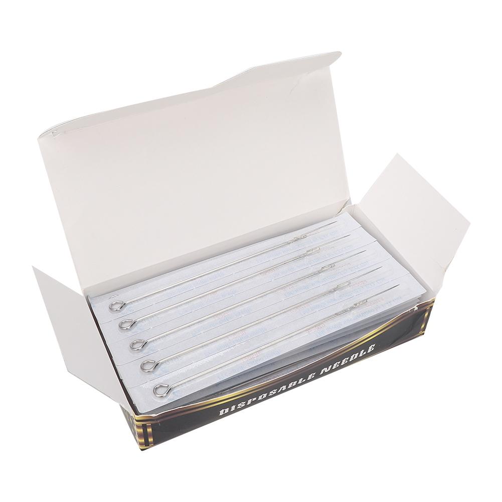 

50 шт. Одноразовые тату-иглы Стерилизованные иглы для татуировки из нержавеющей стали Тату-принадлежности 3RL 3RL