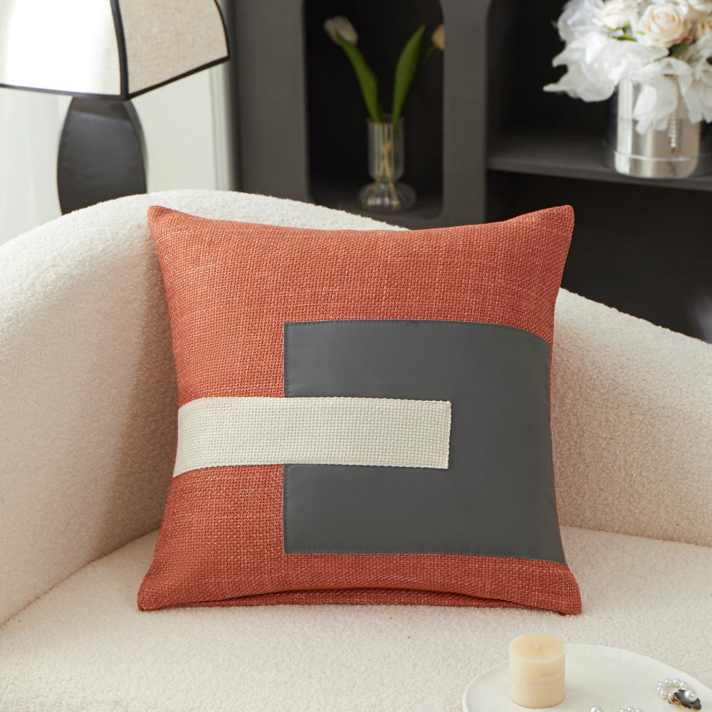 Craft Style Sofa Back Cushion, High-end Pillow with Core