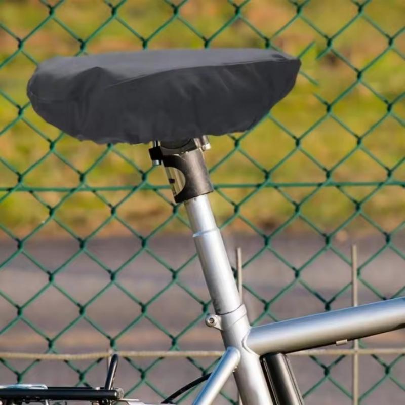 Cover With Drawstring Saddle Guard Bike Saddle Rain Cover Saddle Protective Cover Bicycle Seat Cushion Bicycle Seat Rain Cover