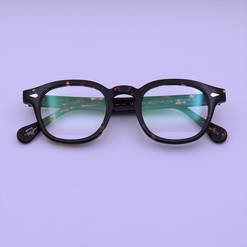 LEMTOSH46 Retro Square Myopia Glasses Frame, Korean Style