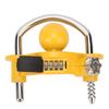 Trailer Coupler Lock Universal Hitch Lock U Shaped Combination Lock for Security