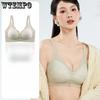 Lingerie Women's Gathering Bra Seamless Bra Lace-up Pair Lace Cup Face Anti-sagging Bra Push Up Bra